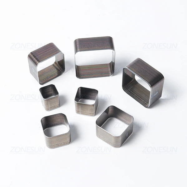 ZONESUN Half-Circle Drop Leather Cutting Die Clicker Steel Rule Die 20/25/30/50mm Punching Tool For Cutting Out Leather Earring