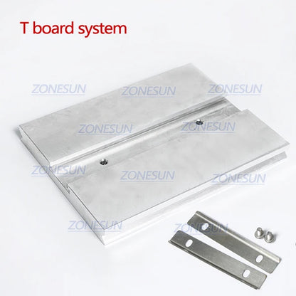 ZONESUN Hot Foil Stamping Machine Accessory Spare Parts Position Holder Foil Roll Holder T-Slot Workbench Heating Element