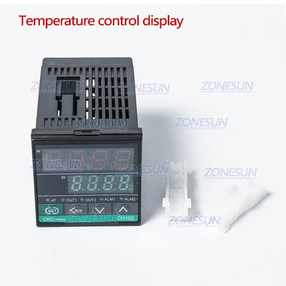 ZONESUN Hot Foil Stamping Machine Accessory Spare Parts Position Holder Foil Roll Holder T-Slot Workbench Heating Element