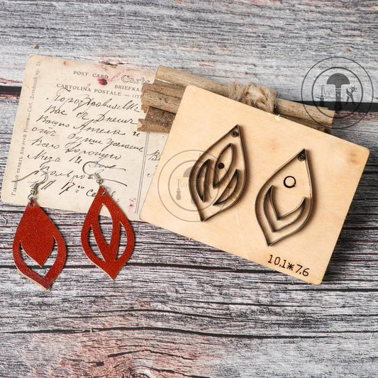 ZONESUN T10 leather paper earring decoration cutting steel rule click press die clicker tools