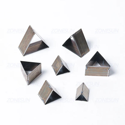 ZONESUN Half-Circle Drop Leather Cutting Die Clicker Steel Rule Die 20/25/30/50mm Punching Tool For Cutting Out Leather Earring