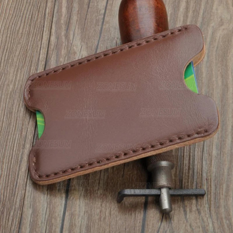 ZONESUN Wooden die-cutting clipboard craft knife die card bag wood blade 100x70mm leather cutting die craft tools