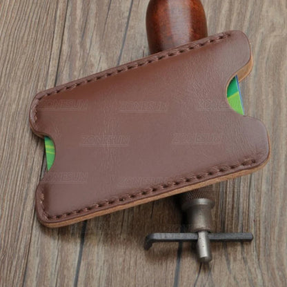 ZONESUN Wooden die-cutting clipboard craft knife die card bag wood blade 100x70mm leather cutting die craft tools