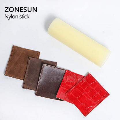 ZONESUN Nylon stick for hammering leather cutting die punching die punch tool leather wooden template DIY handicraft tool
