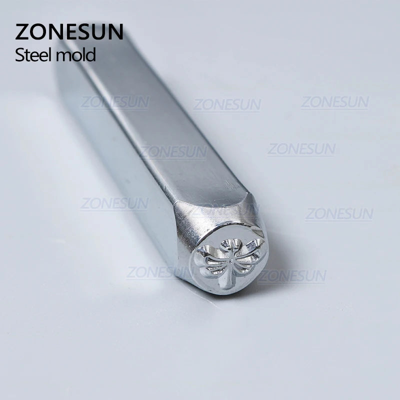 ZONESUN Design Metal Stamps kit Stamps Tools DIY Jewelry Gold Silver Metal leather LOGO Stamp