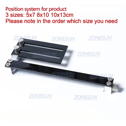 ZONESUN Hot Foil Stamping Machine Accessory Spare Parts Position Holder Foil Roll Holder T-Slot Workbench Heating Element