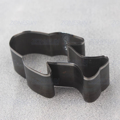 ZONESUN Fish DIY Key Chain Leather Shaped Mold Handcraft Tools Moldling Leather Punching Die Cuts Leathercraft Tool Sets