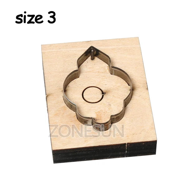 ZONESUN Fish DIY Cutter Leather Earring Cutting Die Cactus Leather Decoration Earring Template For Die Cutting Machine Clicker