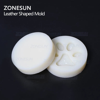 ZONESUN Paw DIY Key Chain Leather Shaped Mold Handcraft Tools Moldling Leather Punching Die Cuts Leathercraft Tool Sets