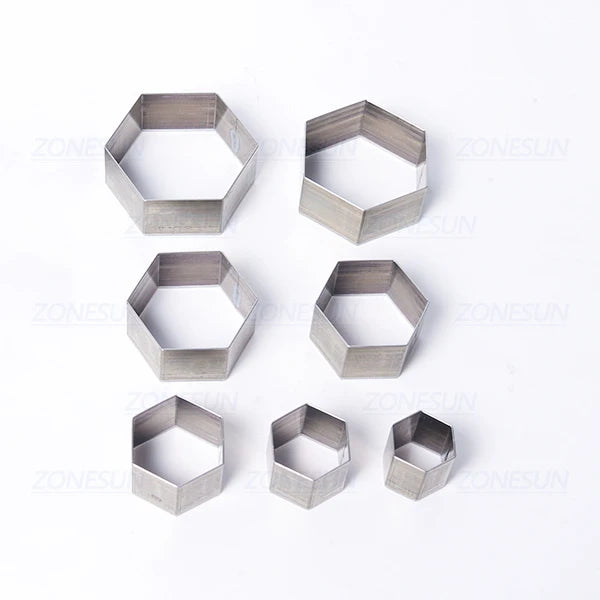 ZONESUN Half-Circle Drop Leather Cutting Die Clicker Steel Rule Die 20/25/30/50mm Punching Tool For Cutting Out Leather Earring