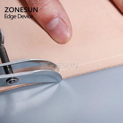 ZONESUN Adjustable Edge Creaser Edge Crafts Leather DIY Handcrafted Work Tool Leather Edge Line Press Spacing Margin