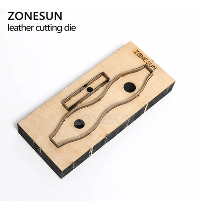 ZONESUN Bowknot Leather Cutting Die Papercraft Paper Art Leather Decoration Tool For Die Cutting Machine Diy Handicraft Cutter