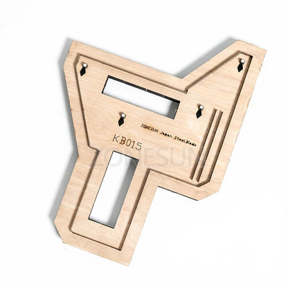 ZONESUN Credit Card holder coin purse Customized leather cutting die handicraft tool punch cutter mold DIY paper wallet cut die