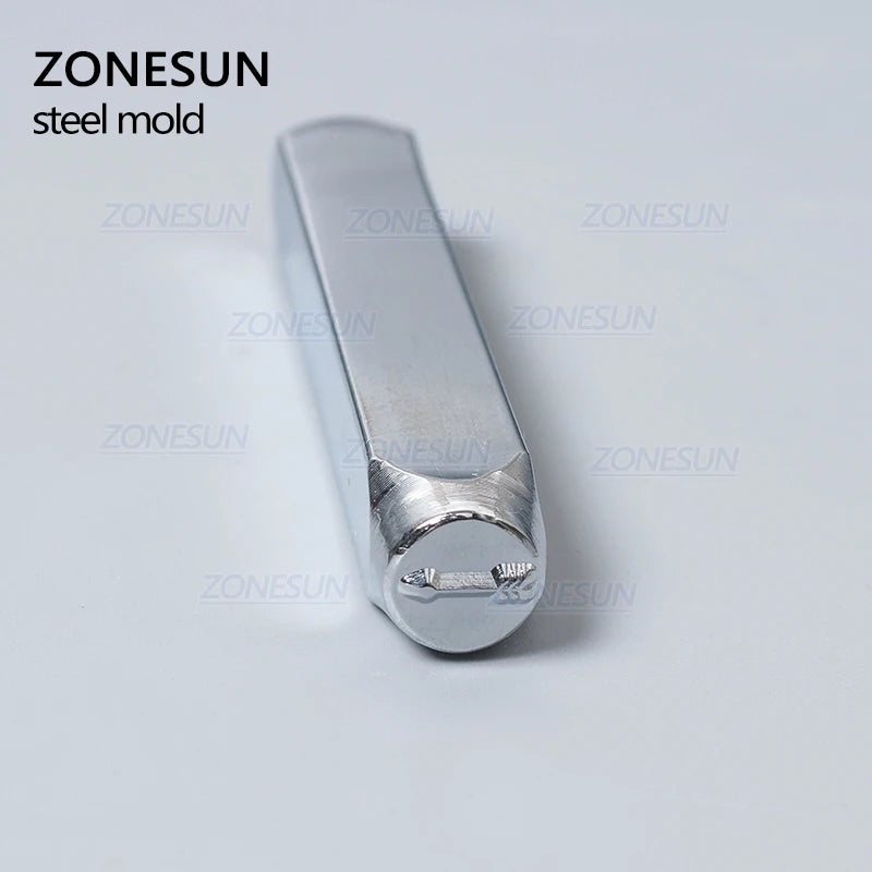 ZONESUN Arrow Jewelry Stamping Metal Alphabet LOGO Steel Stamps Mold Marking Tool Punch Die For Gold Ring Bracelet Necklace