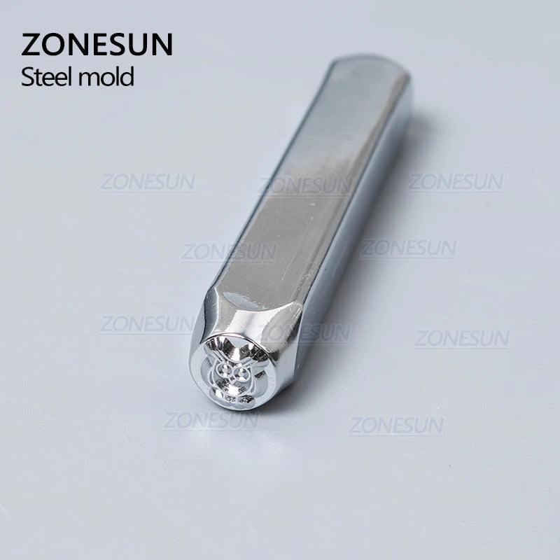ZONESUN Owl Jewelry Stamping Metal Alphabet LOGO Steel Stamps Mold Marking Tool Punch Die For Gold Ring Bracelet Necklace