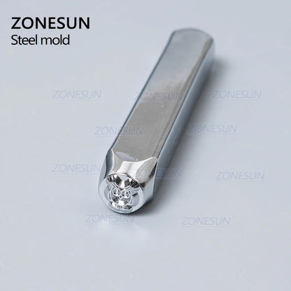 ZONESUN Owl Jewelry Stamping Metal Alphabet LOGO Steel Stamps Mold Marking Tool Punch Die For Gold Ring Bracelet Necklace