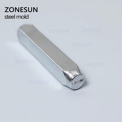ZONESUN Arrow Jewelry Stamping Metal Alphabet LOGO Steel Stamps Mold Marking Tool Punch Die For Gold Ring Bracelet Necklace