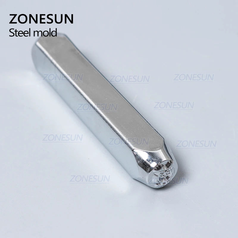 ZONESUN Owl Jewelry Stamping Metal Alphabet LOGO Steel Stamps Mold Marking Tool Punch Die For Gold Ring Bracelet Necklace