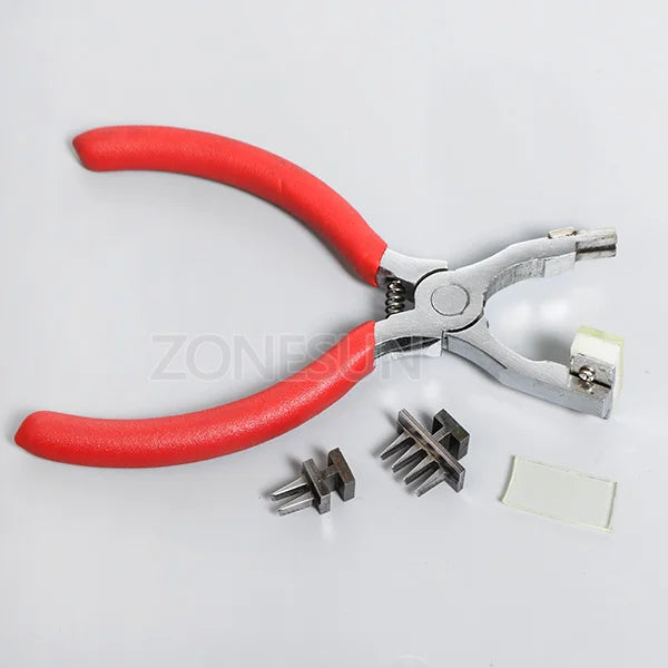 ZONESUN Hole Punching Pliers Stitching Punch Tool Puncher For Leather Craft Handcraft Sewing Tool Wallet Bracelet Handbag