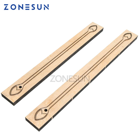 ZONESUN handbag handle leather cutting die papercraft  leather decoration tool for die cutting machine DIY luxurious bag cutter