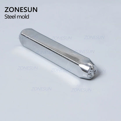 ZONESUN Anchor Jewelry Stamping Metal Alphabet LOGO Steel Stamps Mold Marking Tool Punch Die For Gold Ring Bracelet Necklace