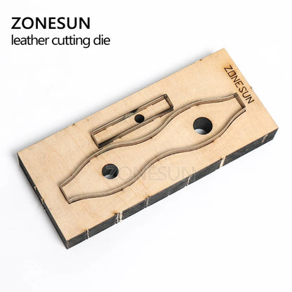 ZONESUN Bowknot Leather Cutting Die Papercraft Paper Art Leather Decoration Tool For Die Cutting Machine Diy Handicraft Cutter