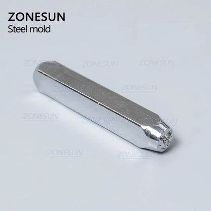 ZONESUN Cat Jewelry Stamping Metal Alphabet LOGO Steel Stamps Mold Marking Tool Punch Die For Gold Ring Bracelet Necklace
