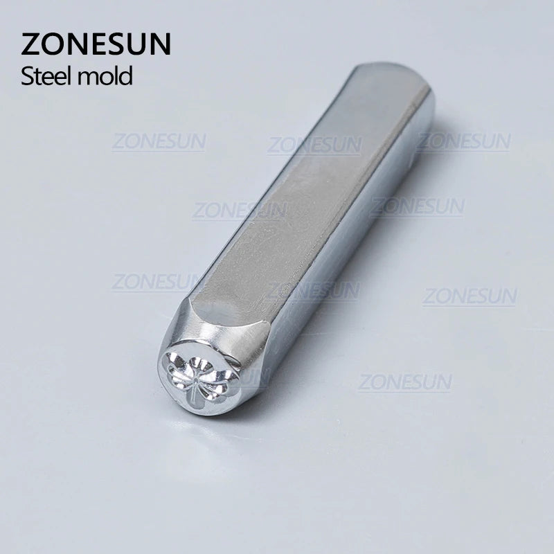 ZONESUN Design Metal Stamps kit Stamps Tools DIY Jewelry Gold Silver Metal leather LOGO Stamp