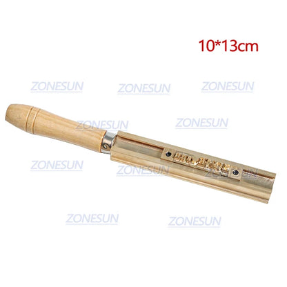 ZONESUN Hot Foil Stamping Machine Accessory Spare Parts Position Holder Foil Roll Holder T-Slot Workbench Heating Element