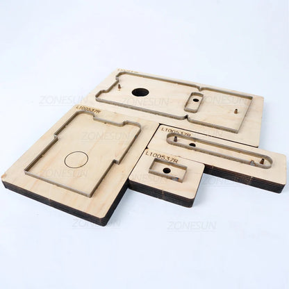 ZONESUN Card clip / Wallet / Purse/Change Purse Steel Rule Die Cut, Cutting Mold for Leather, Steel Punch - Cutter