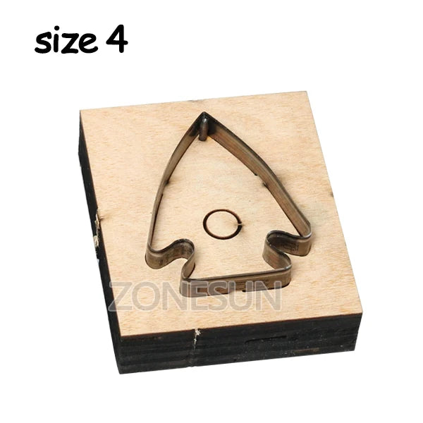 ZONESUN Fish DIY Cutter Leather Earring Cutting Die Cactus Leather Decoration Earring Template For Die Cutting Machine Clicker