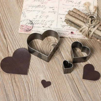 ZONESUN heart shape geometrical earring leather cutting punching click steel rule die press tool cutter handmake handcraft diy