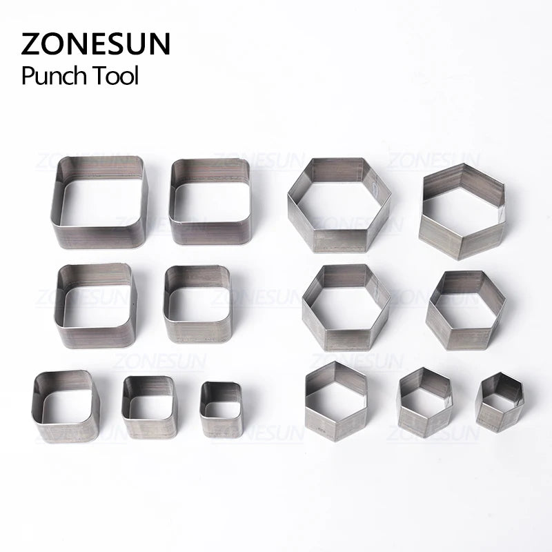 ZONESUN Half-Circle Drop Leather Cutting Die Clicker Steel Rule Die 20/25/30/50mm Punching Tool For Cutting Out Leather Earring