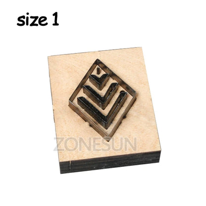 ZONESUN Fish DIY Cutter Leather Earring Cutting Die Cactus Leather Decoration Earring Template For Die Cutting Machine Clicker