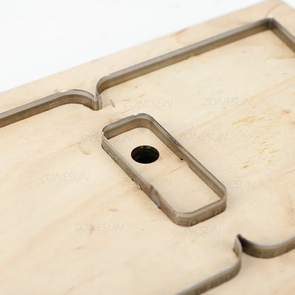 ZONESUN Card clip / Wallet / Purse/Change Purse Steel Rule Die Cut, Cutting Mold for Leather, Steel Punch - Cutter