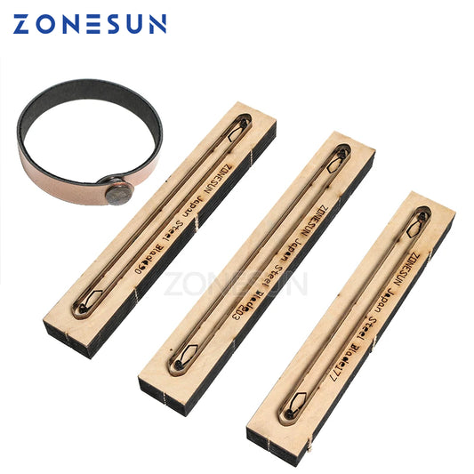 ZONESUN Bracelet Leather Cutting Die Papercraft Paper Art Leather Decoration Tool For Die Cutting Machine Diy Handicraft Cutter
