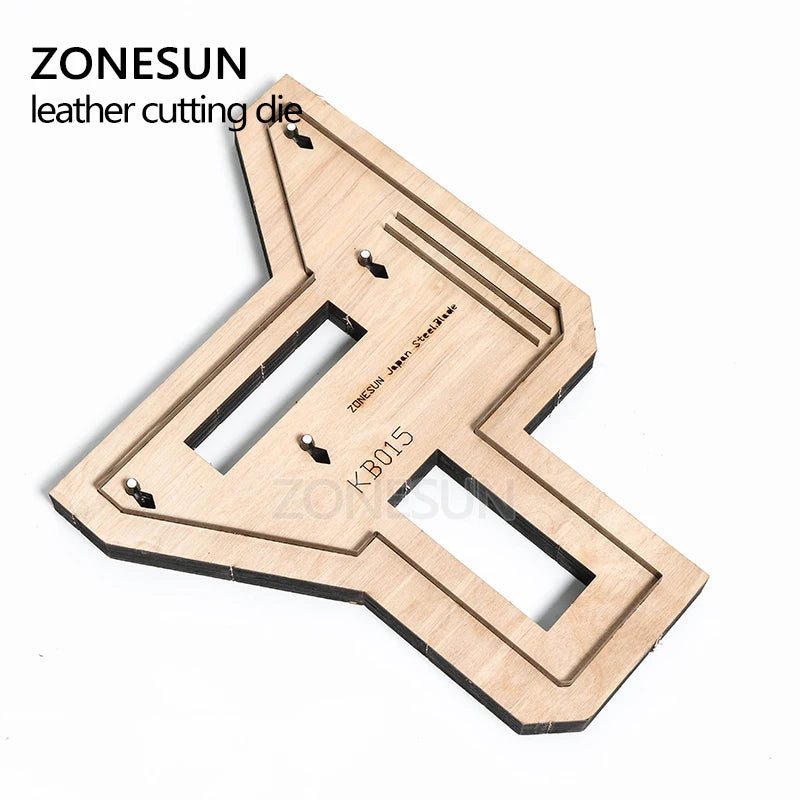 ZONESUN Credit Card holder coin purse Customized leather cutting die handicraft tool punch cutter mold DIY paper wallet cut die