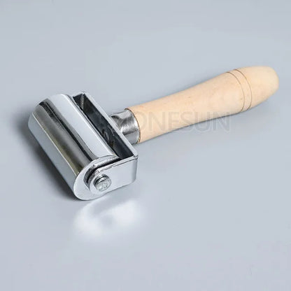 ZONESUN Press Edge Roller Leather Glue Laminating Leather Craft Tools Leather Edge Creaser Smoother For DIY Handmade