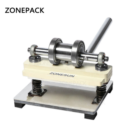 ZONESUN Manual Leather Die Cutting Machine Handmade Earring Die Cuts Pressing Machine For Punching Clicker Die Steel Rule Die