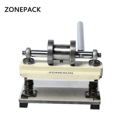 ZONESUN Manual Leather Die Cutting Machine Handmade Earring Die Cuts Pressing Machine For Punching Clicker Die Steel Rule Die