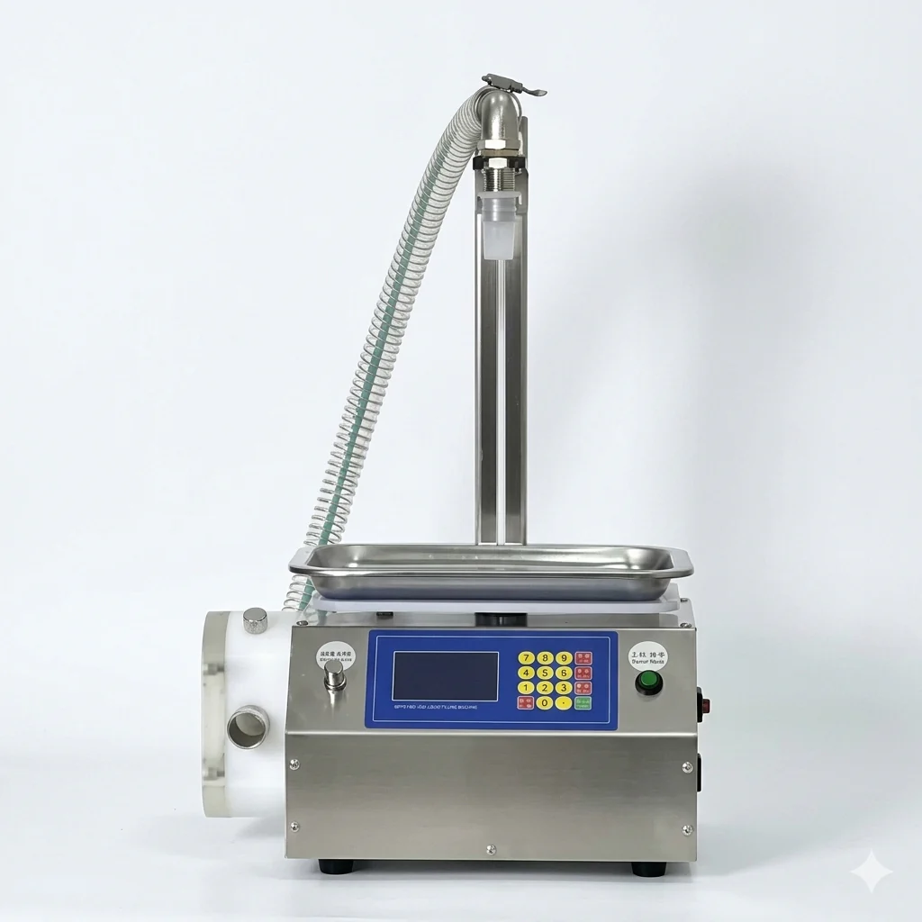 Máquina de pesaje y llenado de pasta de bomba de engranajes semiautomática ZONESUN ZS-GTW2