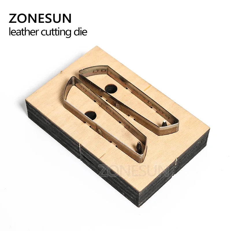 ZONESUN E6 leather earring cutting die paper art leather decoration tool for die cutting machine DIY handicraft cutter