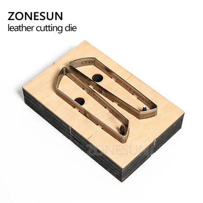 ZONESUN E6 leather earring cutting die paper art leather decoration tool for die cutting machine DIY handicraft cutter