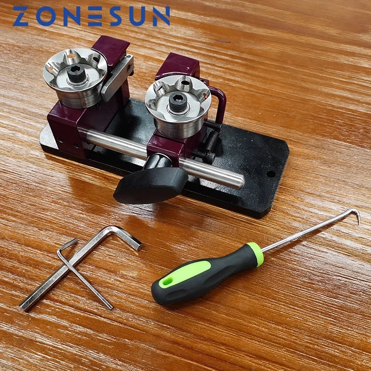 ZONESUN Edge Beveler Leather Trimmer For Leather Wallet, Bag, Purse, Leathercraft Tool, DIY Leatherware,