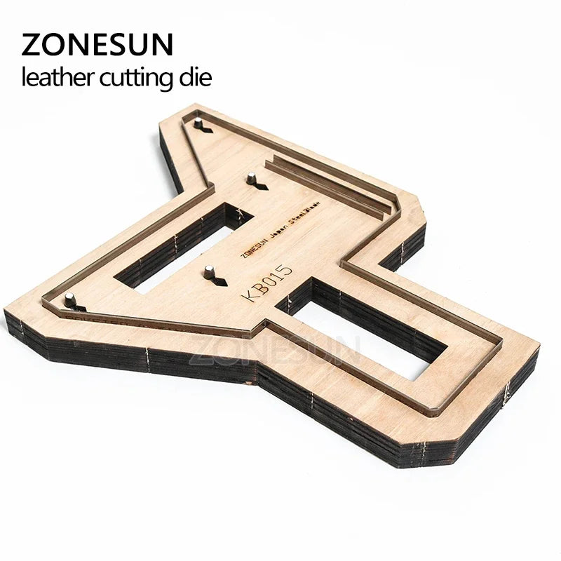 ZONESUN Credit Card holder coin purse Customized leather cutting die handicraft tool punch cutter mold DIY paper wallet cut die
