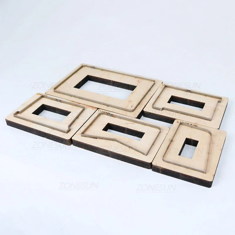 ZONESUN Billfold Leather Wallet Punch Die/Leather Craft Krafts Tool/Leather Stitch Cut Dies/Die Cutter Mold