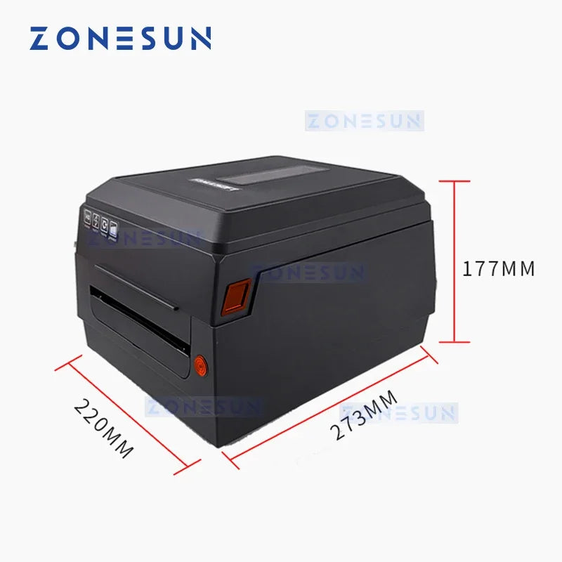 ZONESUN Digital Printer for Personalized Satin Ribbon Printing Machine, Gift Wrapping, Custom Bows, Name badges, FX223