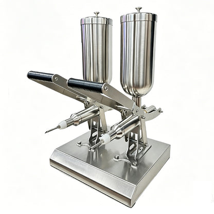 Easy Baking: ZONESUN ZS-CZI4 Manual Quantitative Pastry Injector for Donut, Churro & Puff Fillings