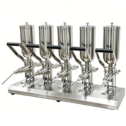 Easy Baking: ZONESUN ZS-CZI4 Manual Quantitative Pastry Injector for Donut, Churro & Puff Fillings