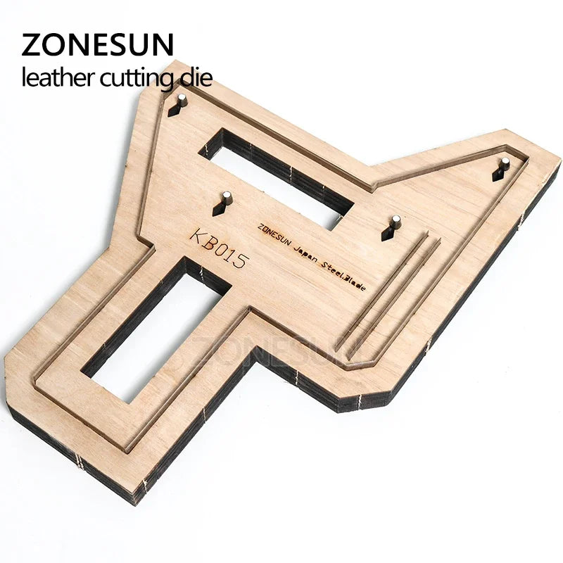 ZONESUN Credit Card holder coin purse Customized leather cutting die handicraft tool punch cutter mold DIY paper wallet cut die